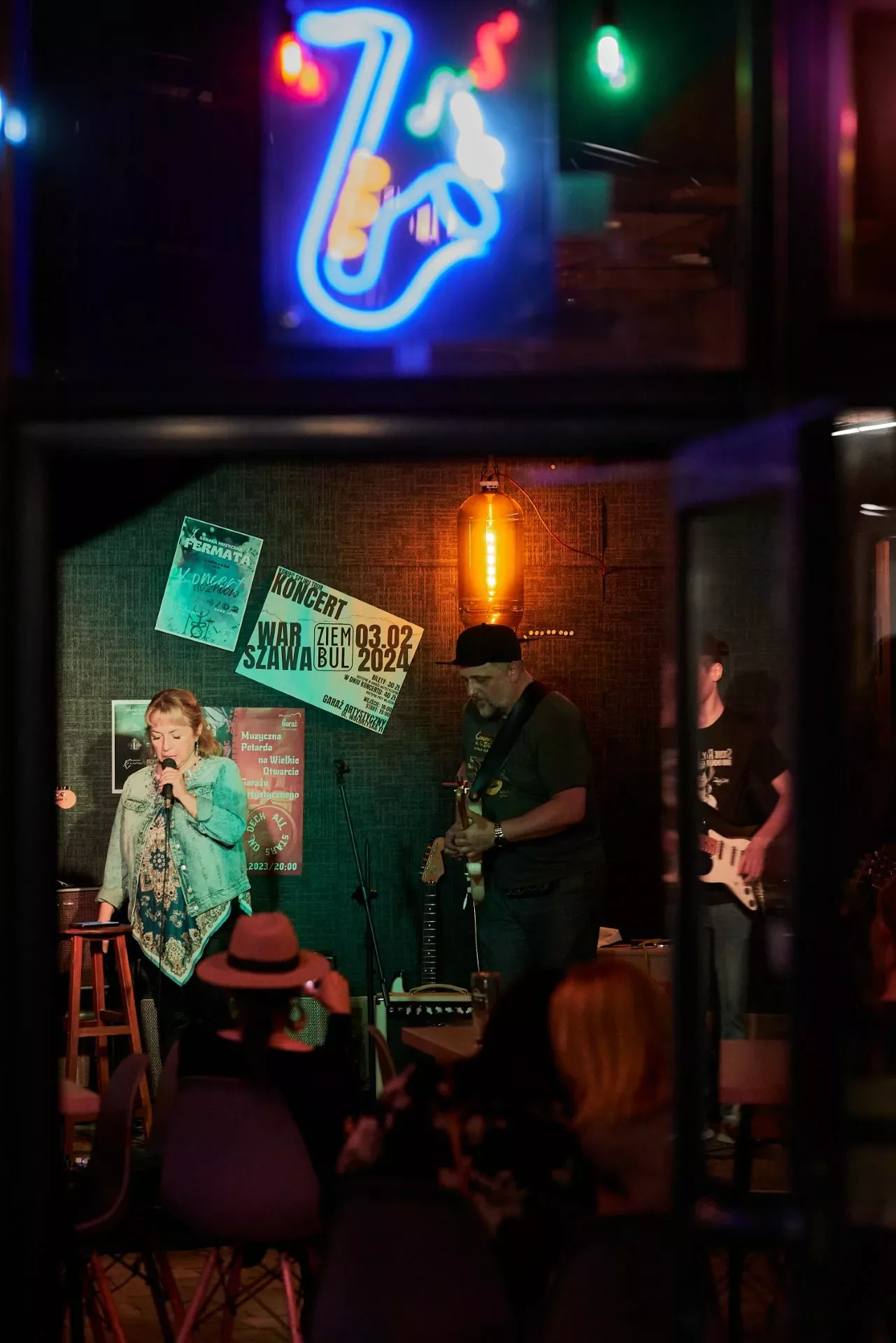 Joanna Wątor, Andrzej Brzózka - jam session @ Garaż artystyczny 30.05.2024r.